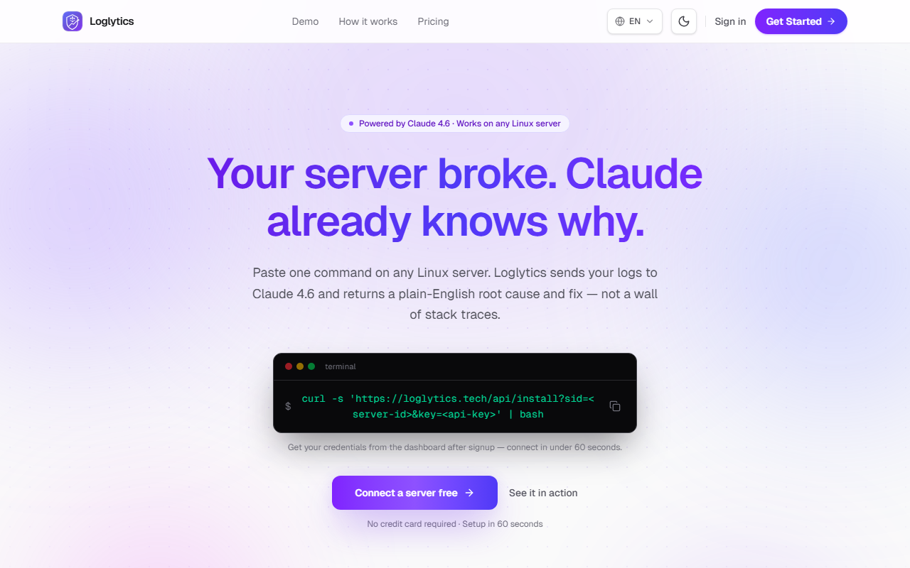 Loglytics preview